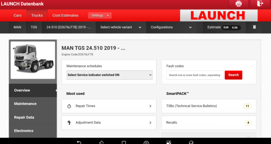 Launch Europe GMBH HD Link Truck 2
